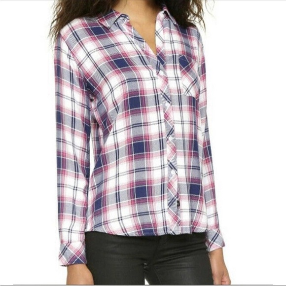 Rails Hunter Plaid Long Sleeve Shirt - Picture 1 of 6